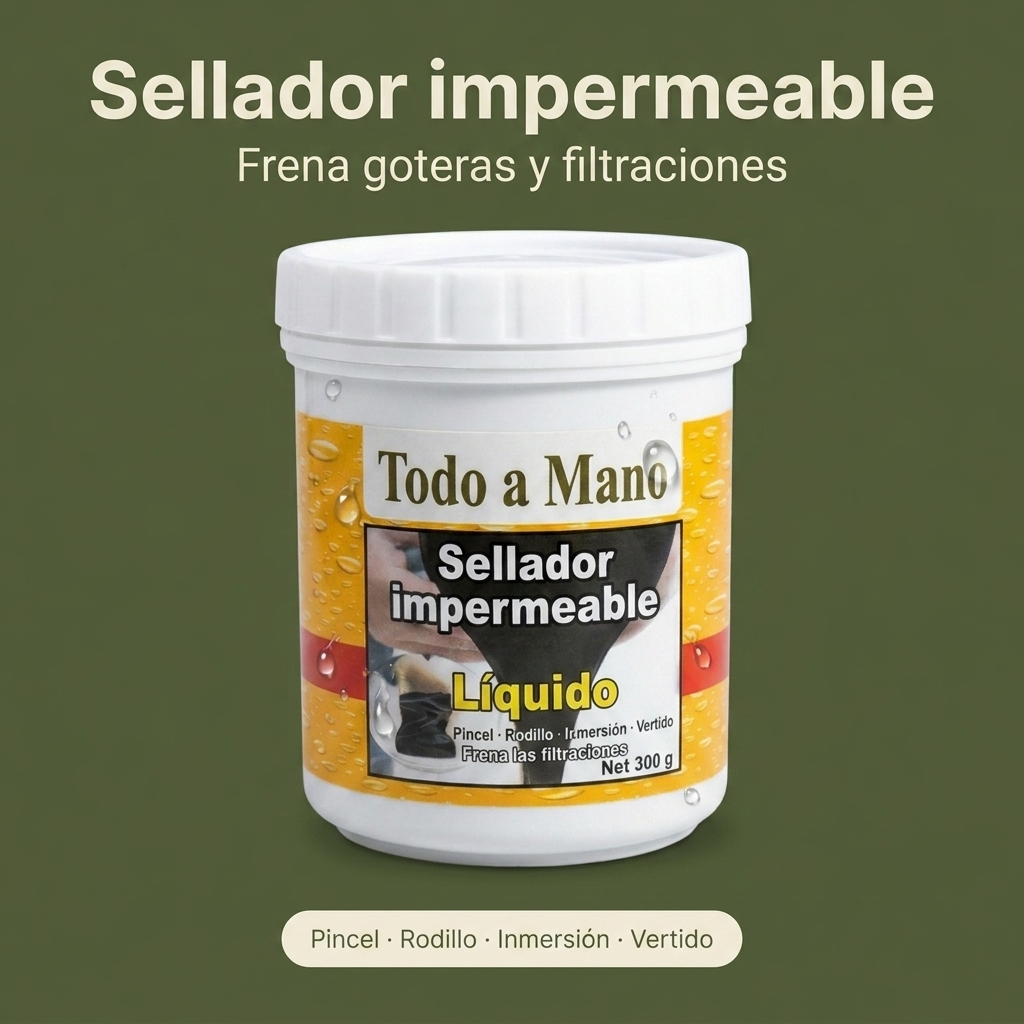 Sellador impermeable Todo a Mano