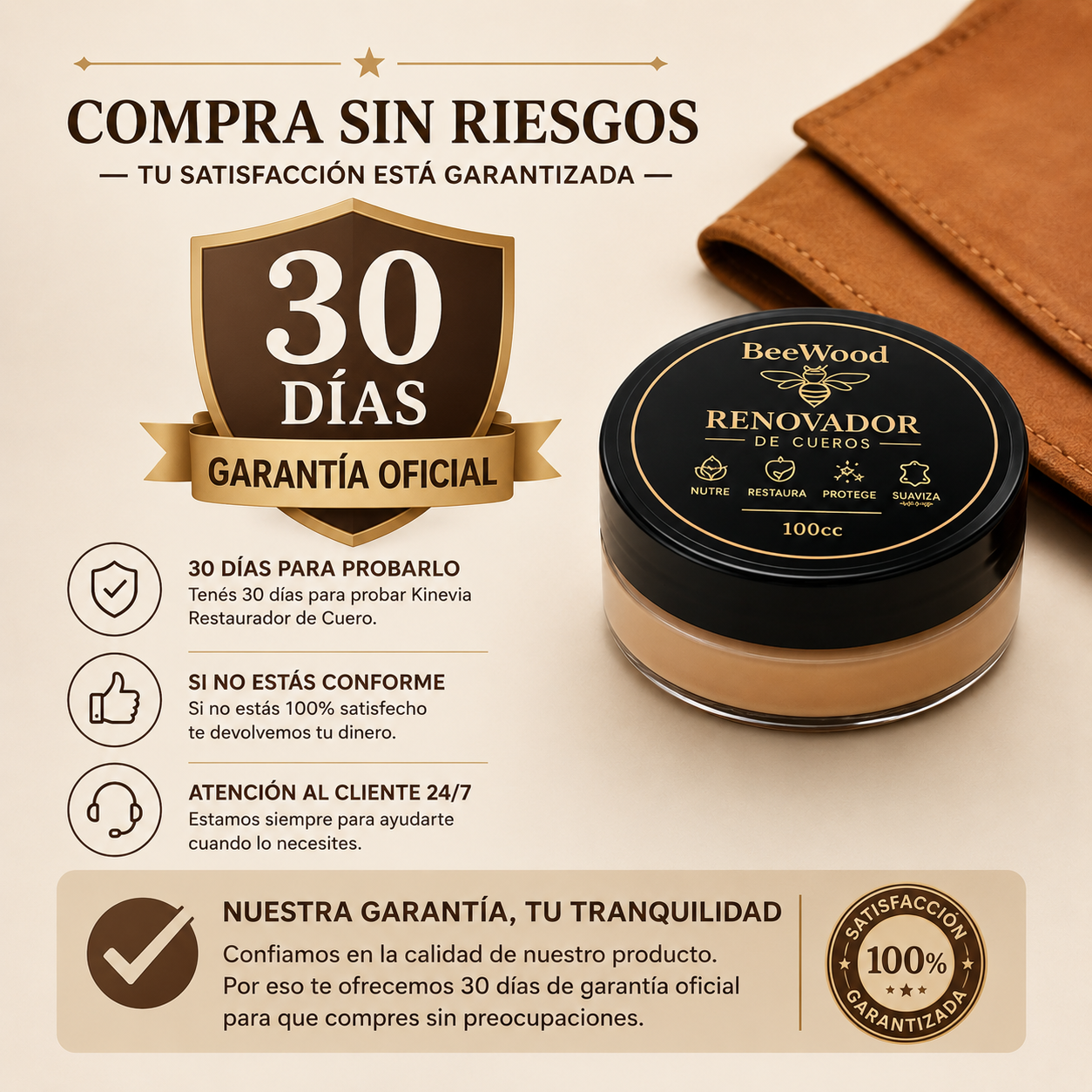 Restaurador De Cuero - BeeWood