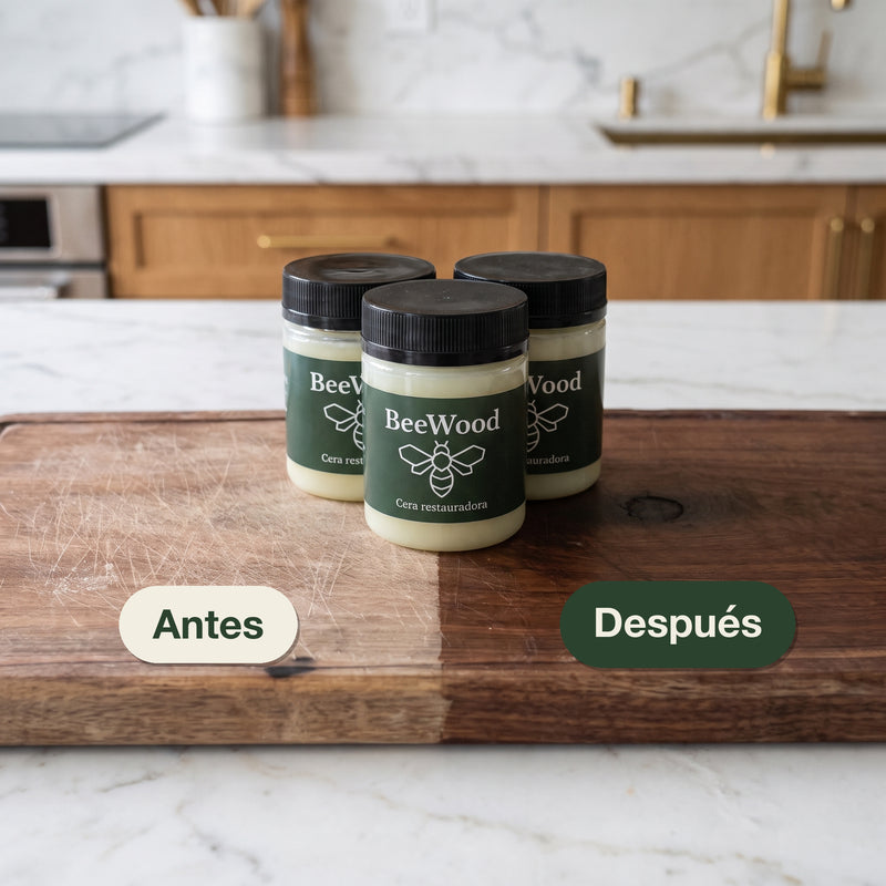 BeeWood · Cera para madera