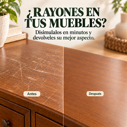 Reparador de Rayones para Muebles de Madera