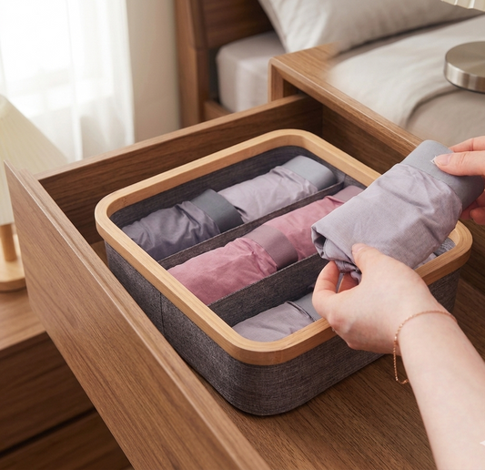 Organizador de 3 reparticiones