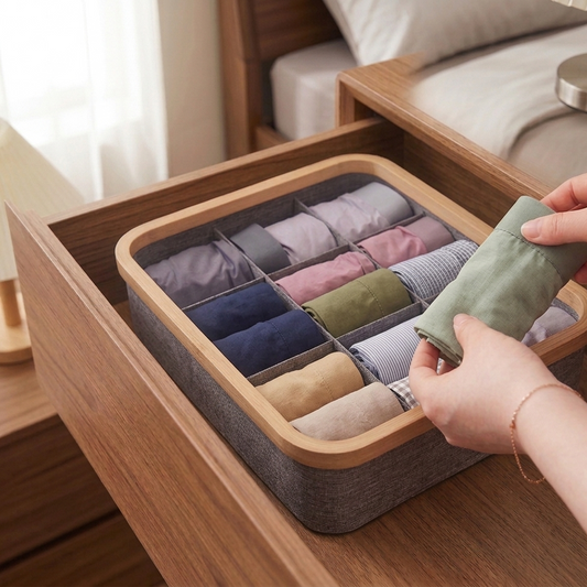 Organizador de ropa interiorw 9 espacios