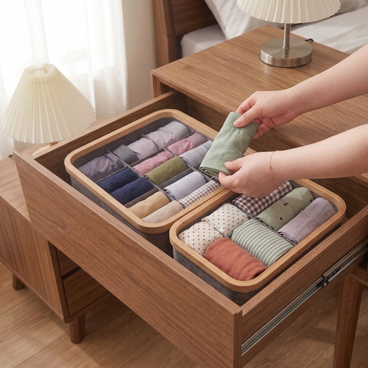 Kit 2x1 organizador de ropa interior