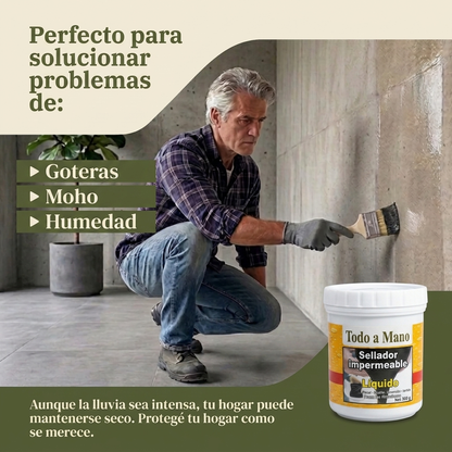 Perfecto para goteras, moho y humedad