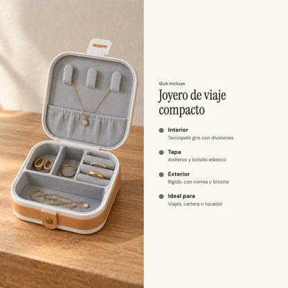 Qué incluye el joyero de viaje