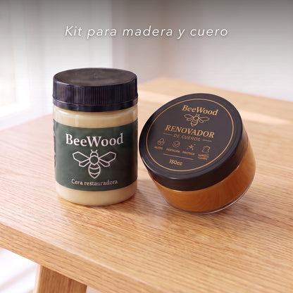 KIT Renovador de Madera + Renovador de Cuero