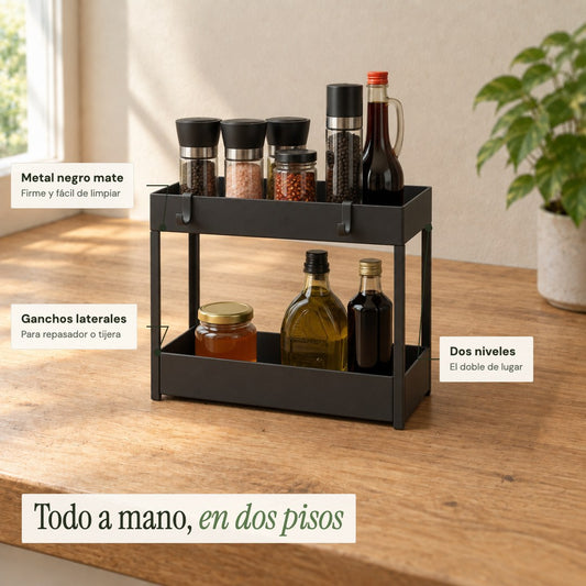 Características del rack de 2 niveles